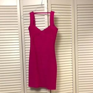 Fuschia Bodycon Dress